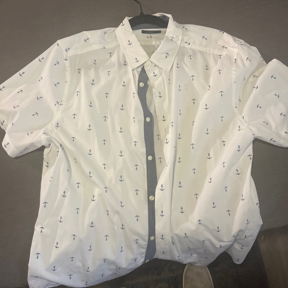 Nautica anchors button up shirt size XL (new) - Picture 1 of 4